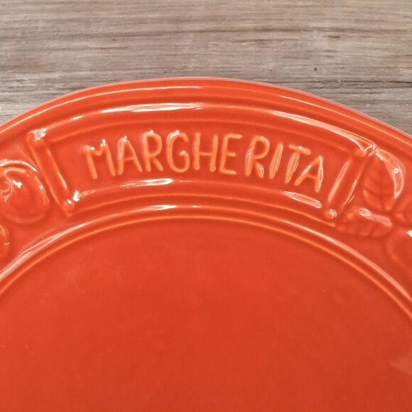 LA Ceramica Pizza Platter Round Serving Made In Italy 13" - Picture 2 of 8